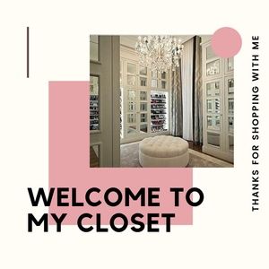 WELCOME TO MY CLOSET
